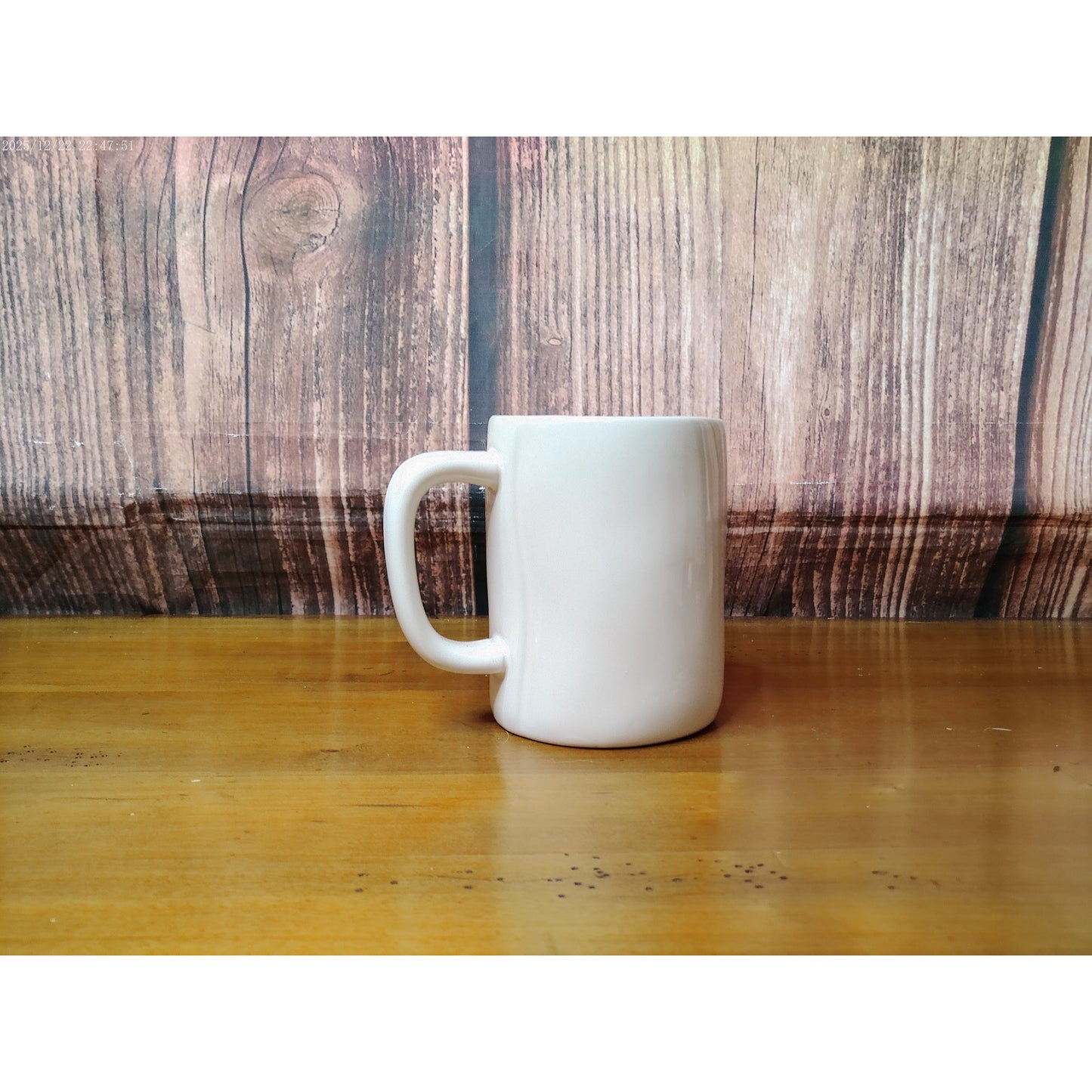 Rae Dunn by Magenta SO EGGSTRA Coffee/Tea Mug White Yellow