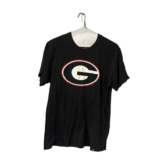 '47 Men's Large Georgia Bulldogs Black Short Sleeve TShirt