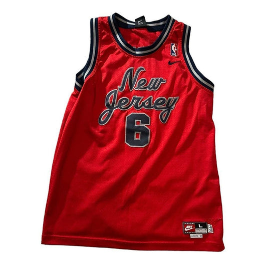 Nike Kids Kenyon Martin New Jersey Nets #6 Jersey Size Large