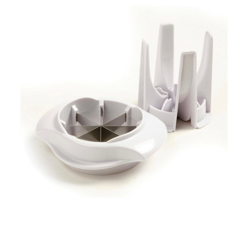 Norpro Lemon Lime Slicer 8-Wedge Citrus Cutter Wedger White