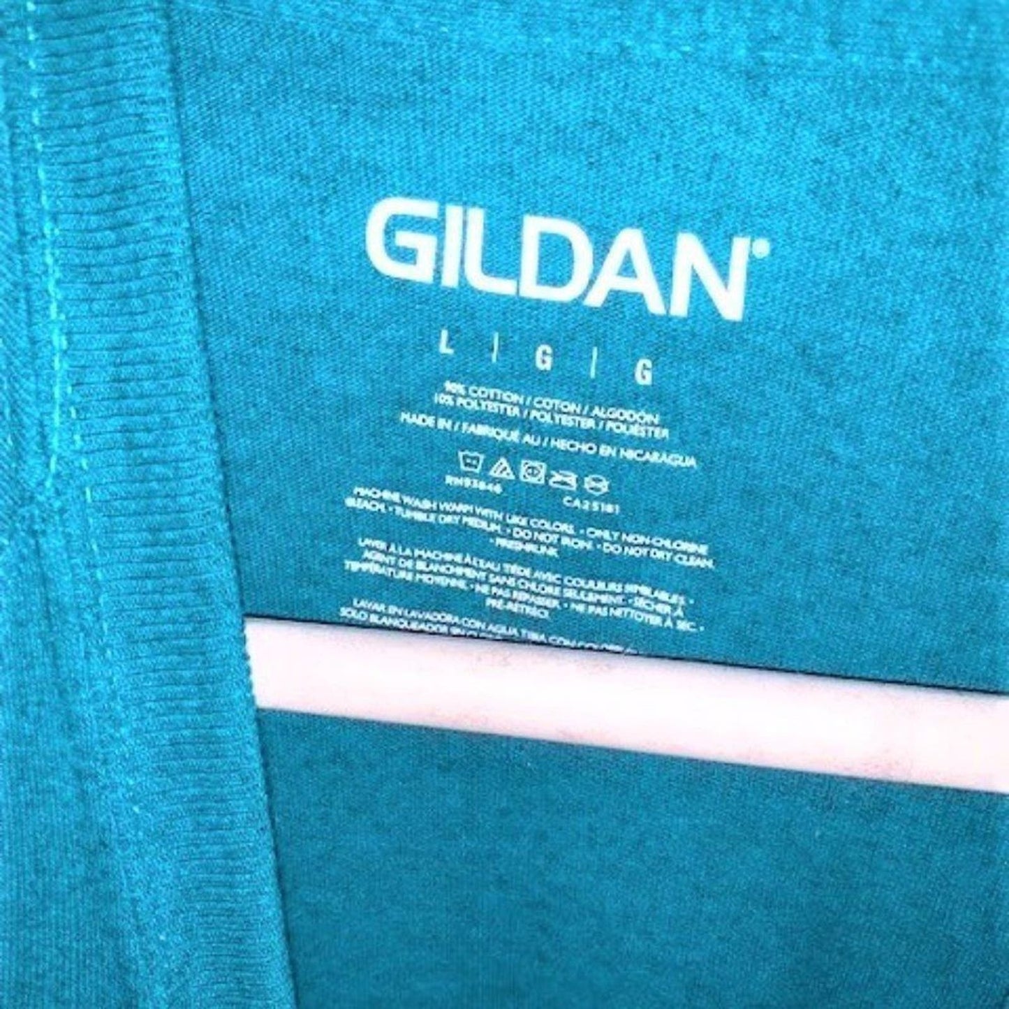 set 2 blue/green short sleeved  T-shirts