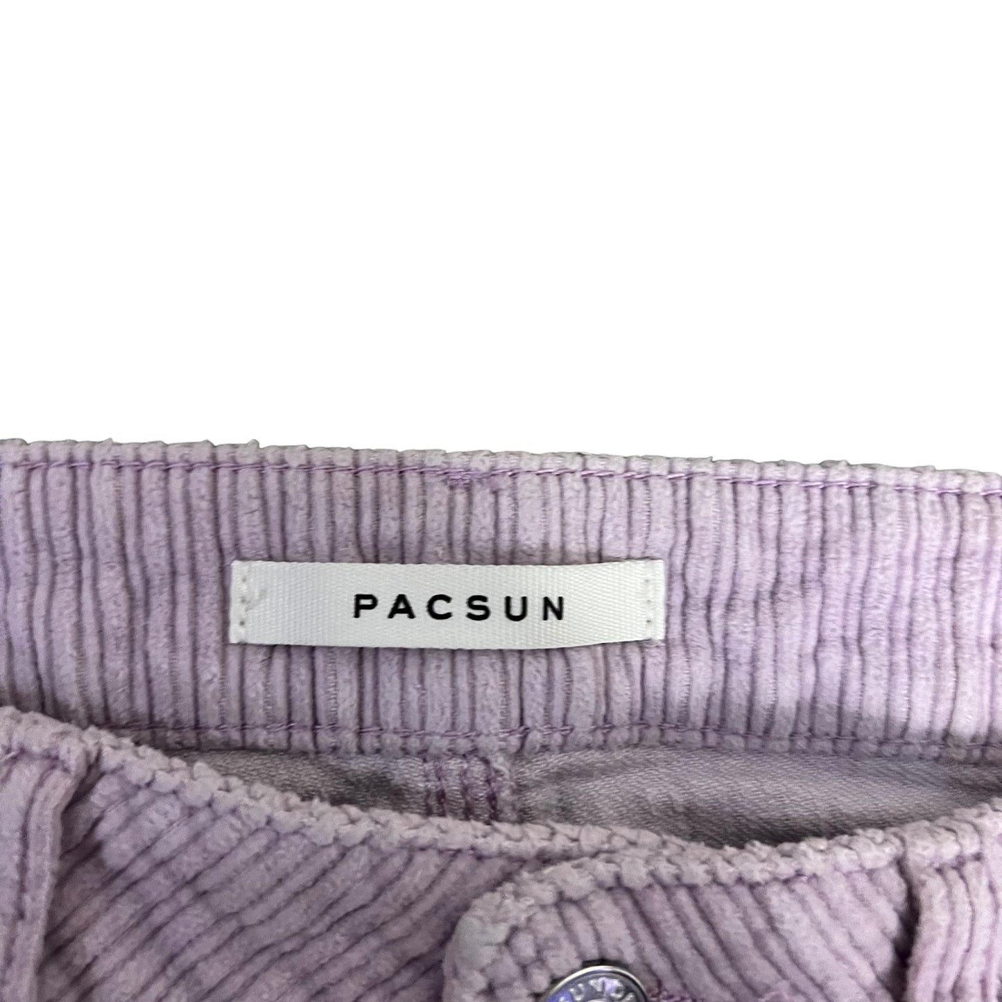 PacSun Women's Size 24 Lavender Corduroy High-Rise Mom Jeans