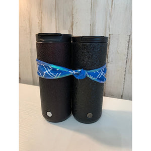 Starbucks Travel Tumbler Black Flip-Top Lids 12 oz Set of 2