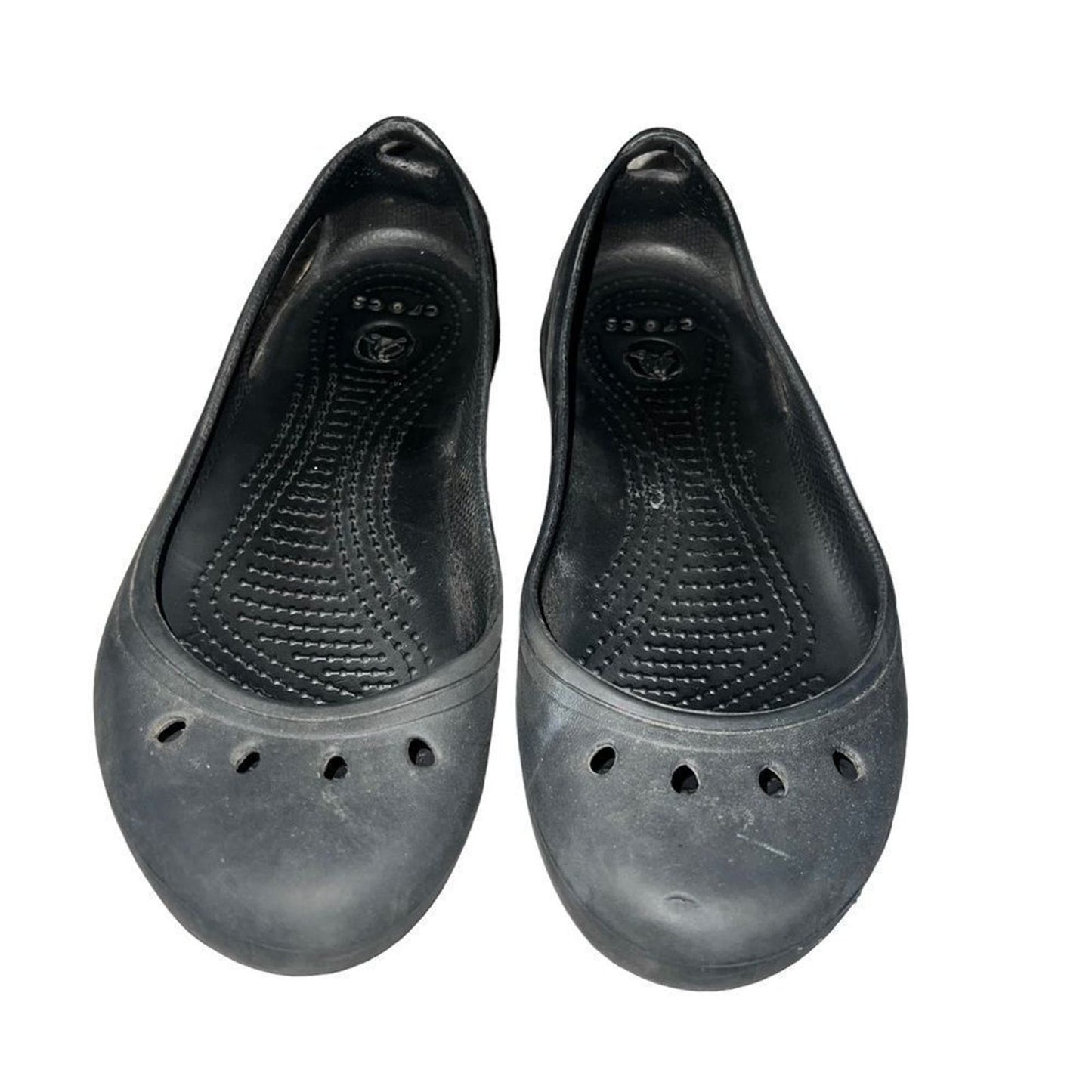 Women's Kadee Flats in Black by Crocs Size 6