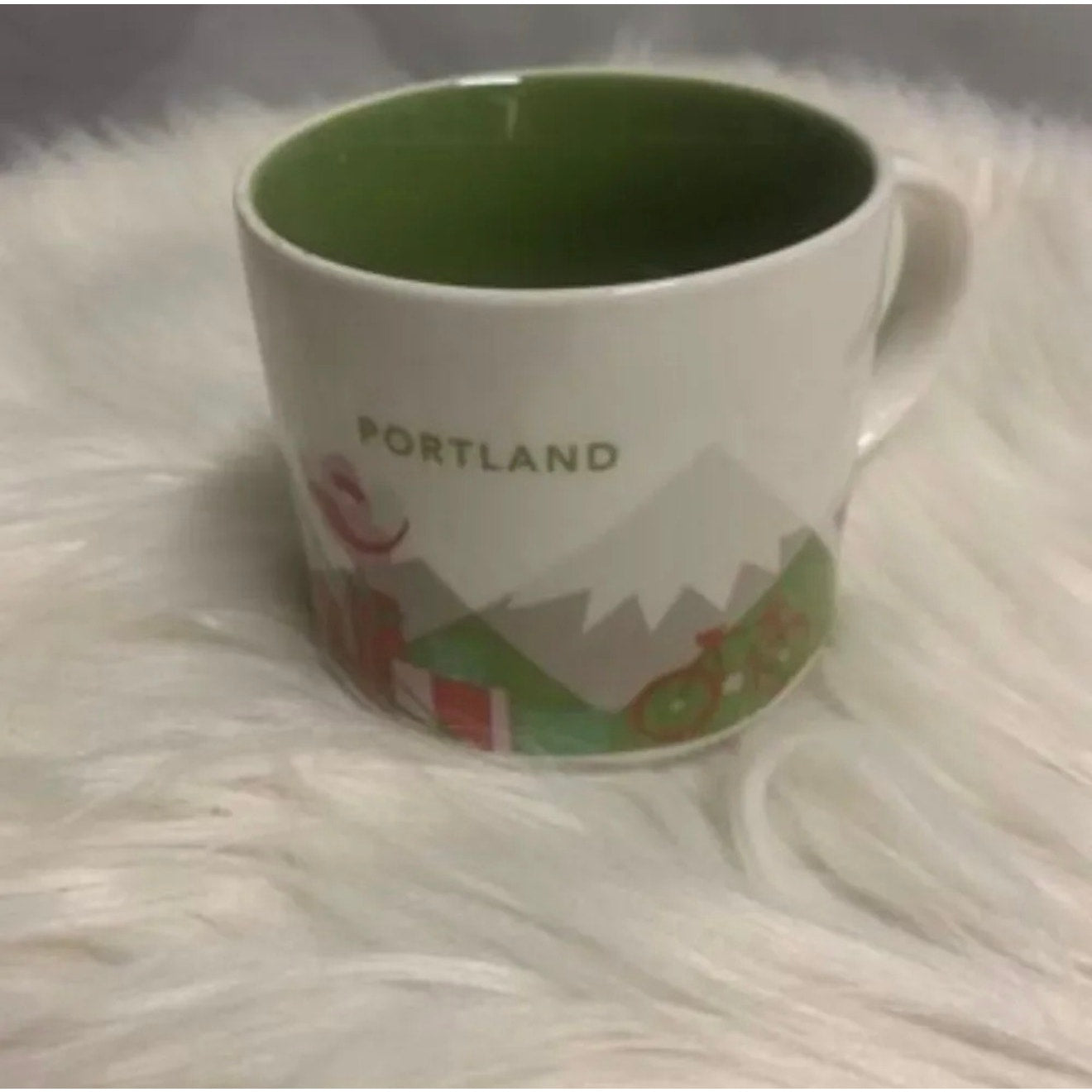 Starbucks You Are Here Collection Portland Oregon Coffee Mug 14oz