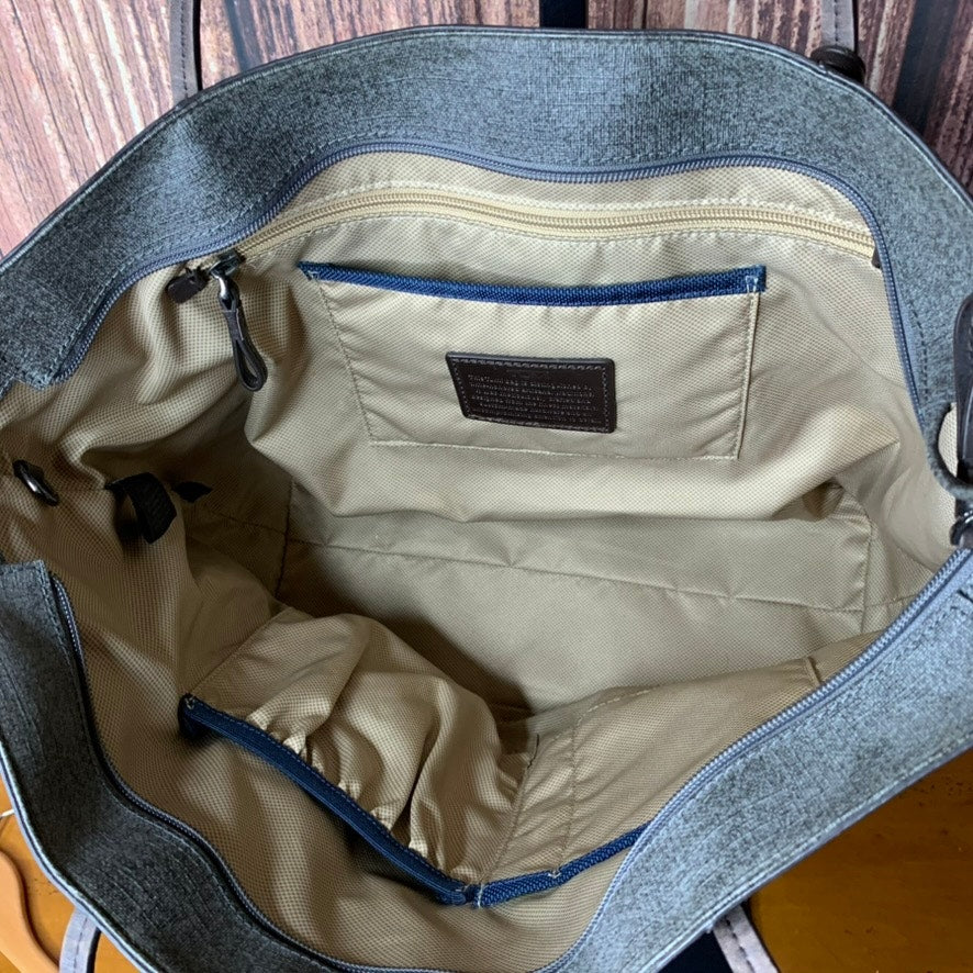 TUMI Sinclair Q Tote Bag Womens Medium Gray 12x13