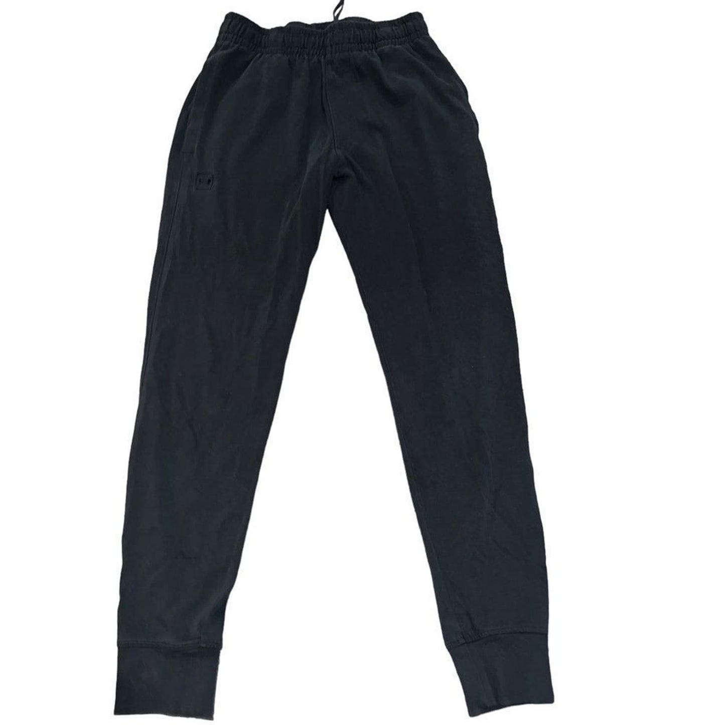 Under Armour Jogger Sweatpants Women's Medium Black Elastic Waist Drawstring