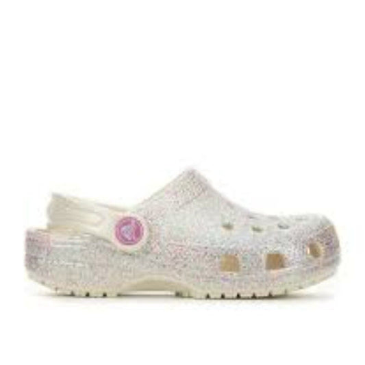 Girls' Crocs  Classic Glitter 2 Clogs Size C7