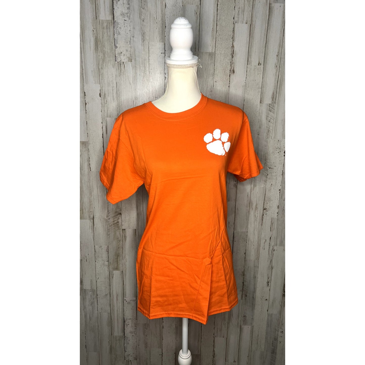 NWT Clemson Tigers "Your Mom Called" Orange Graphic Unisex T-Shirt Size Small