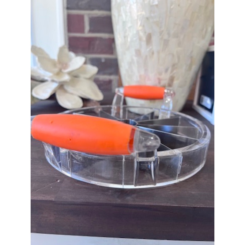 Modern Home Watermelon Melon Slicer Cutter Corer 12-Slice Dual Handles