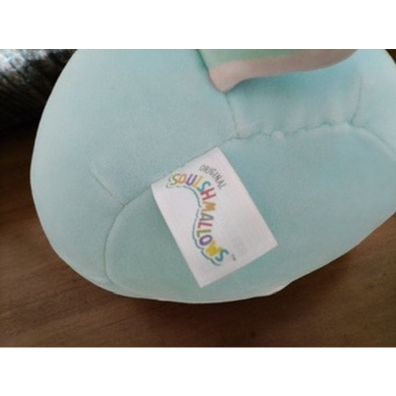 Squishmallows Hudson Unicorn Plush Blue Pastel Kellytoy 8"