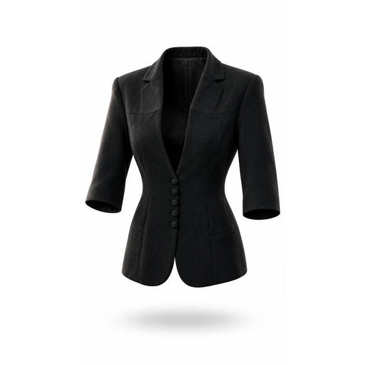 Torrid Blazer Jacket Womens Plus Size 3XL Black Button