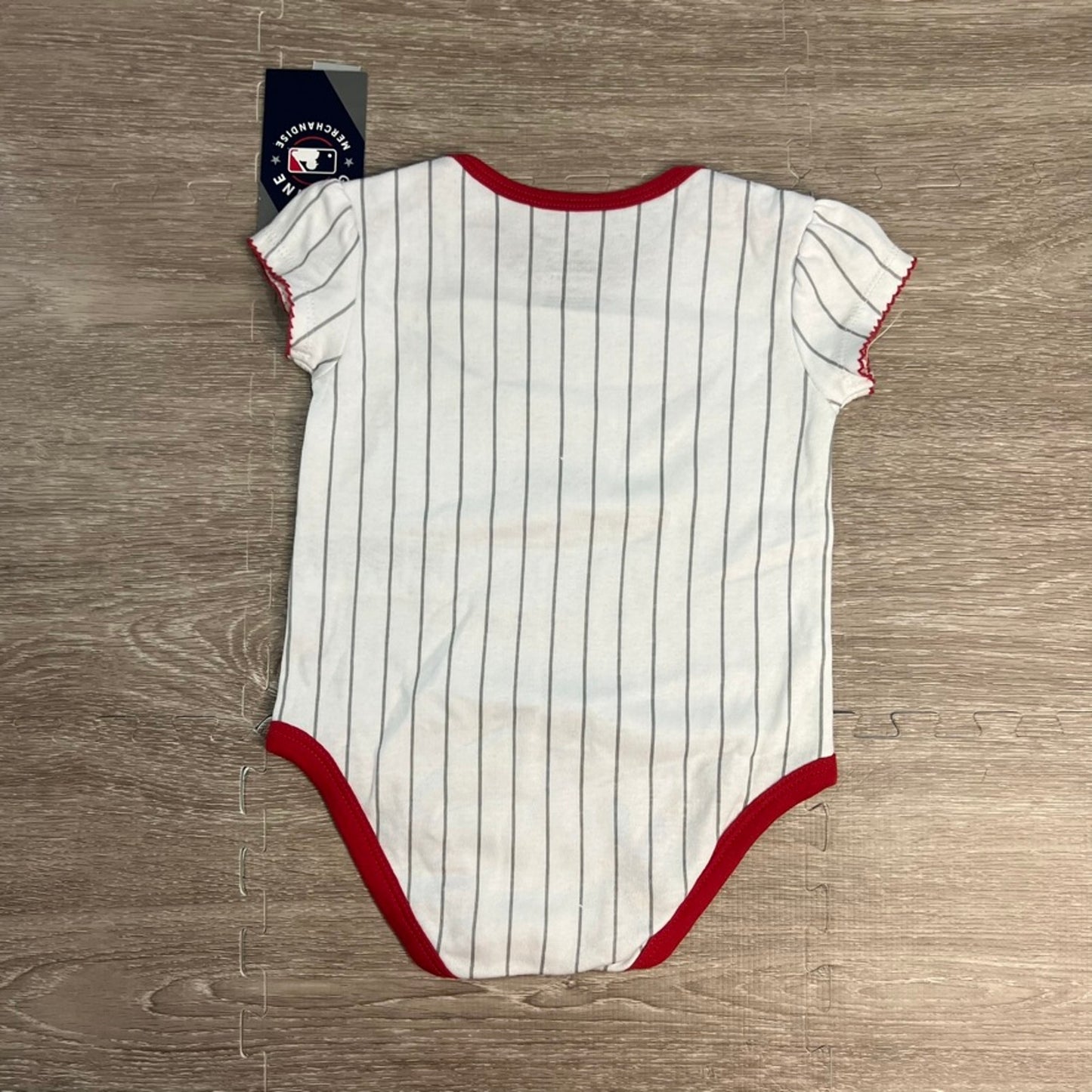 NWT Washington Nationals MLB Infant Bodysuit 3-Pack Unisex Multicolor