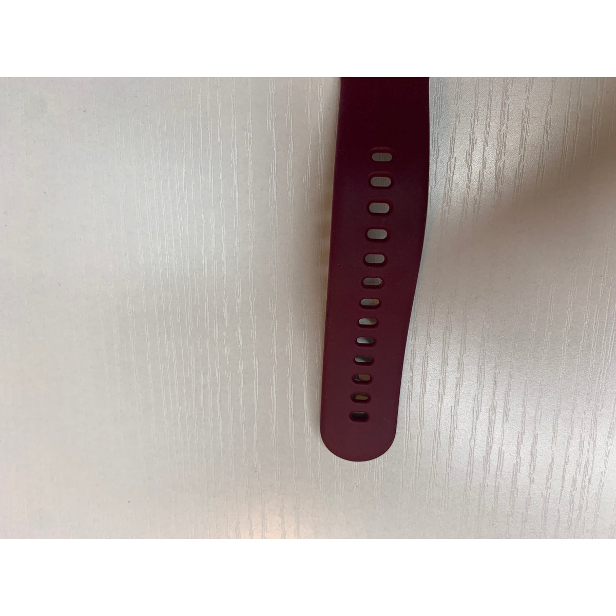 Smart Watch WillFUI SW021 Rose Gold Square Case Burgundy Silicone Band Fitness Tracker NOT TESTED