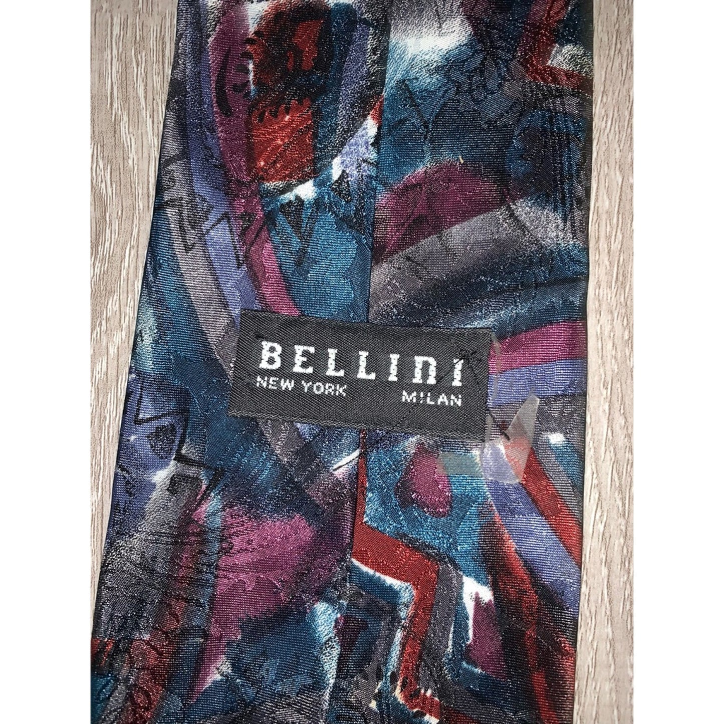 Vintage Silk Tie Collection Set of 5 Geometric Designer Men's Ties
