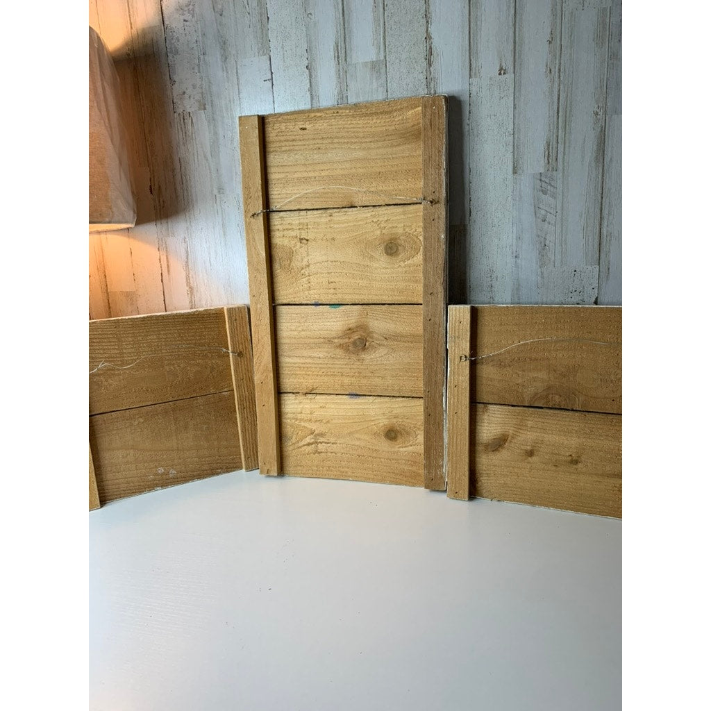 Bay Isle Home Wall Art Panels Set of 3 Pineapple Decor