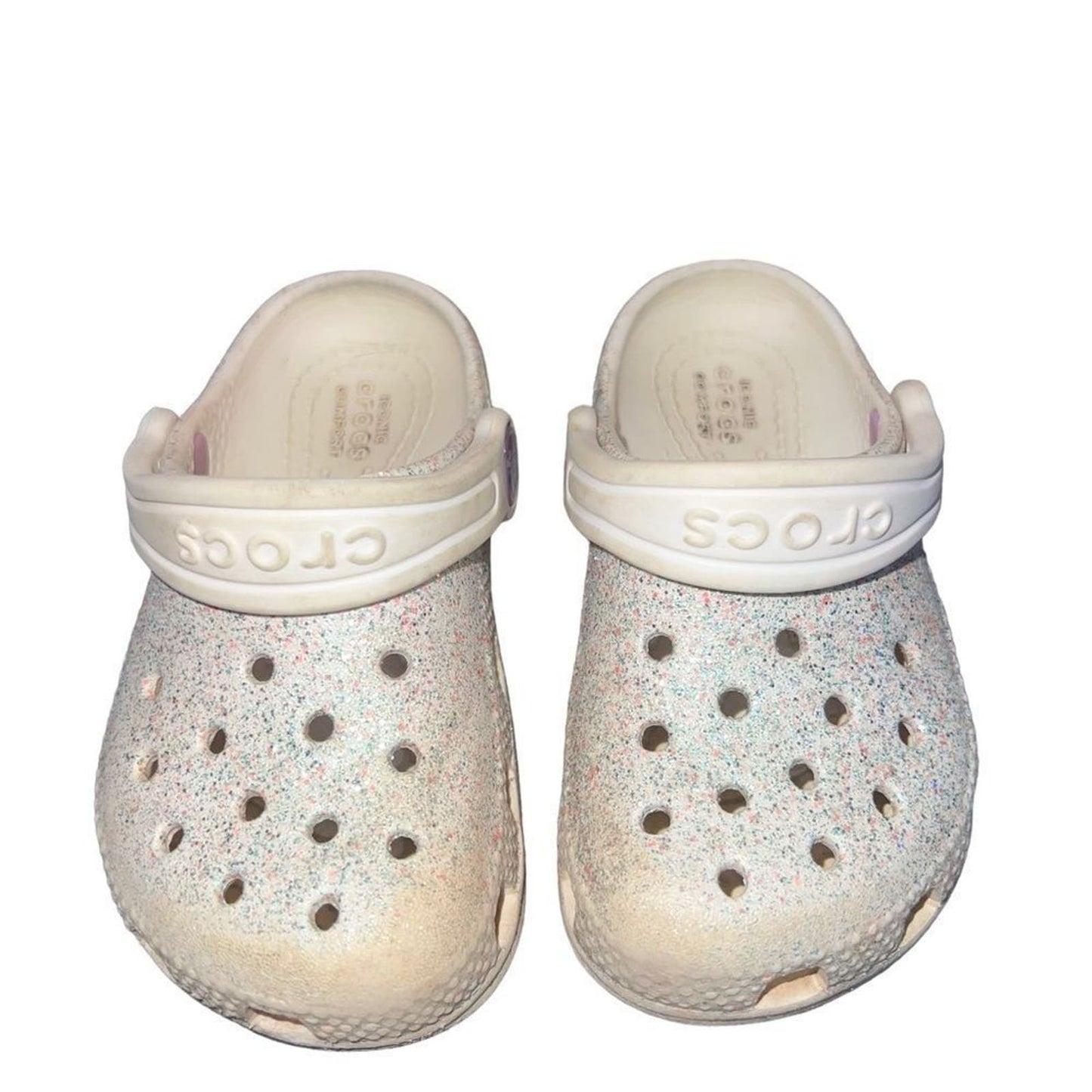 Girls' Crocs  Classic Glitter 2 Clogs Size C7