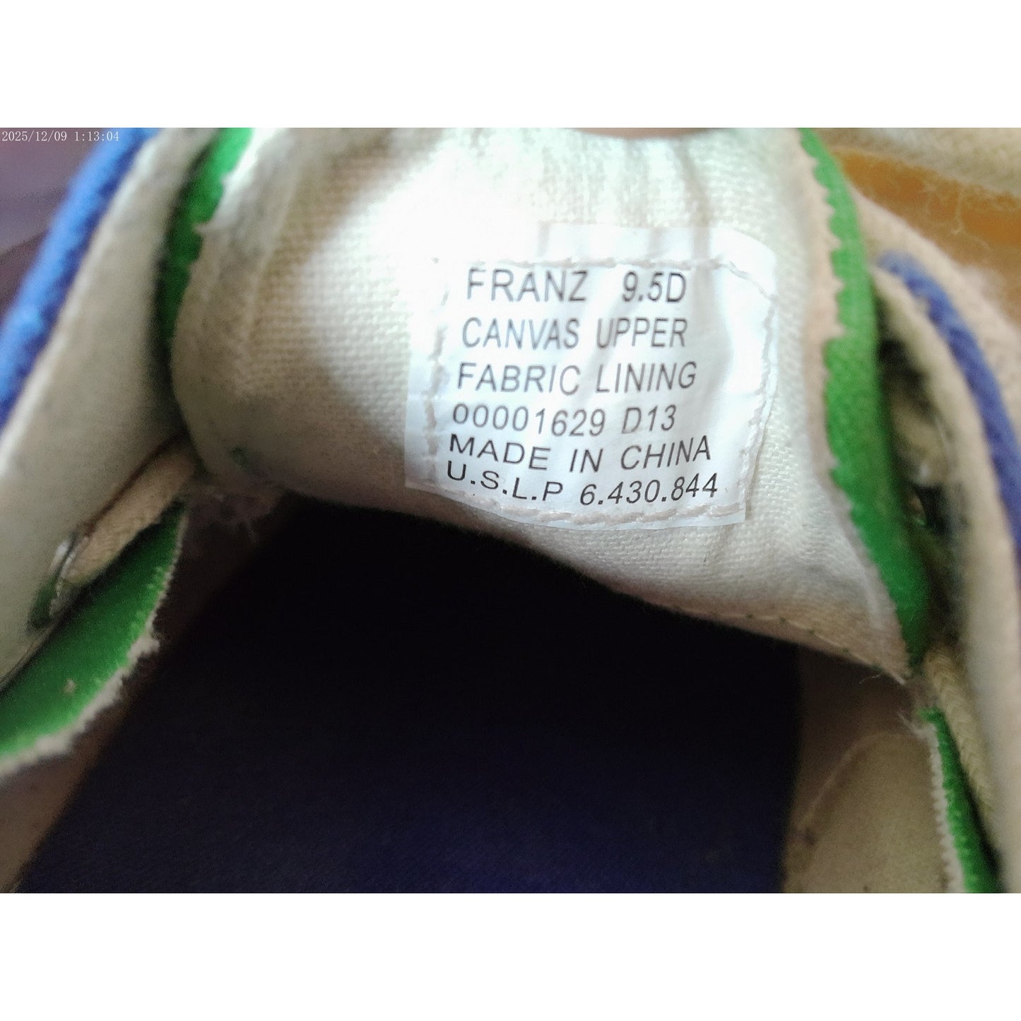 Polo Ralph Lauren Womens Boat Shoes Blue Green Size 9.5