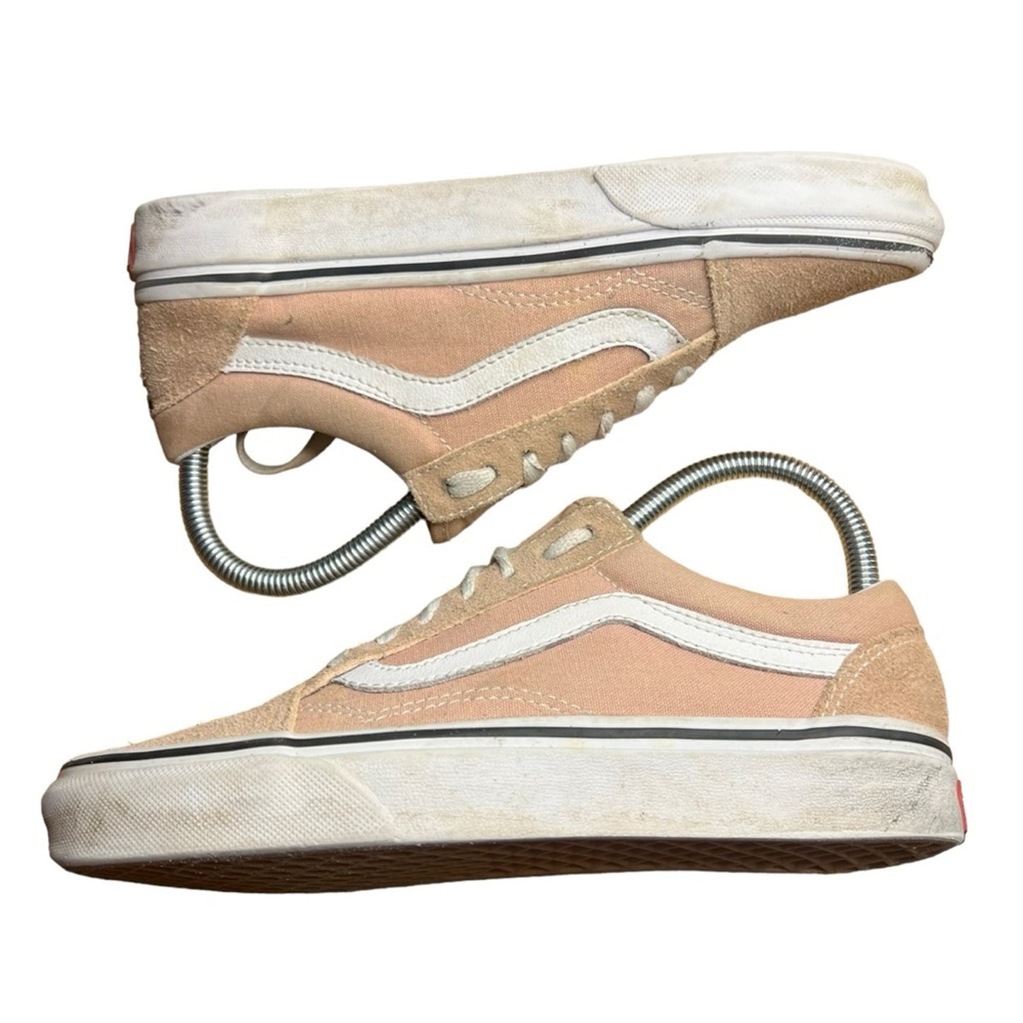 Vans Old Skool Womens Sneakers Beige Warm Taupe Low Top Skate Size 6