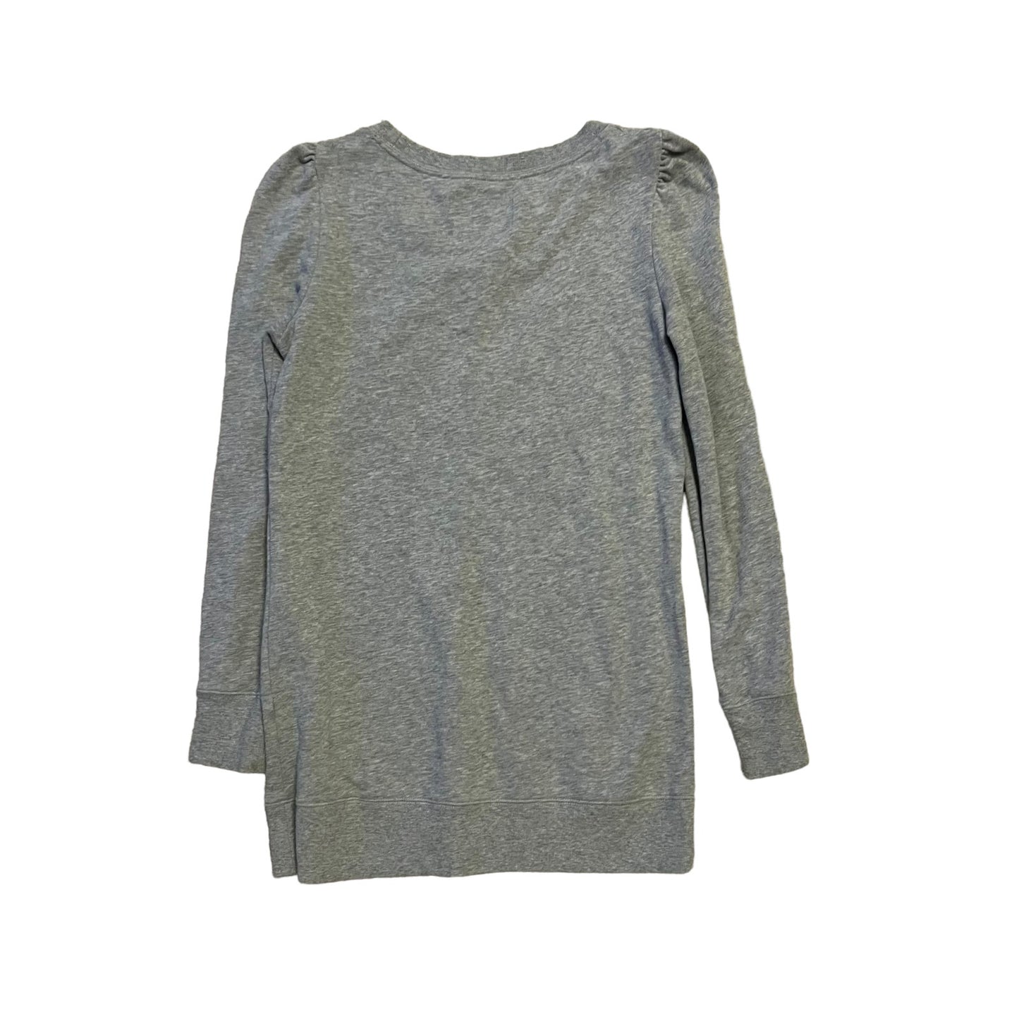 Victoria's Secret Women's XS Gray Long Sleeve Lightweight Casual Pullover Shirt