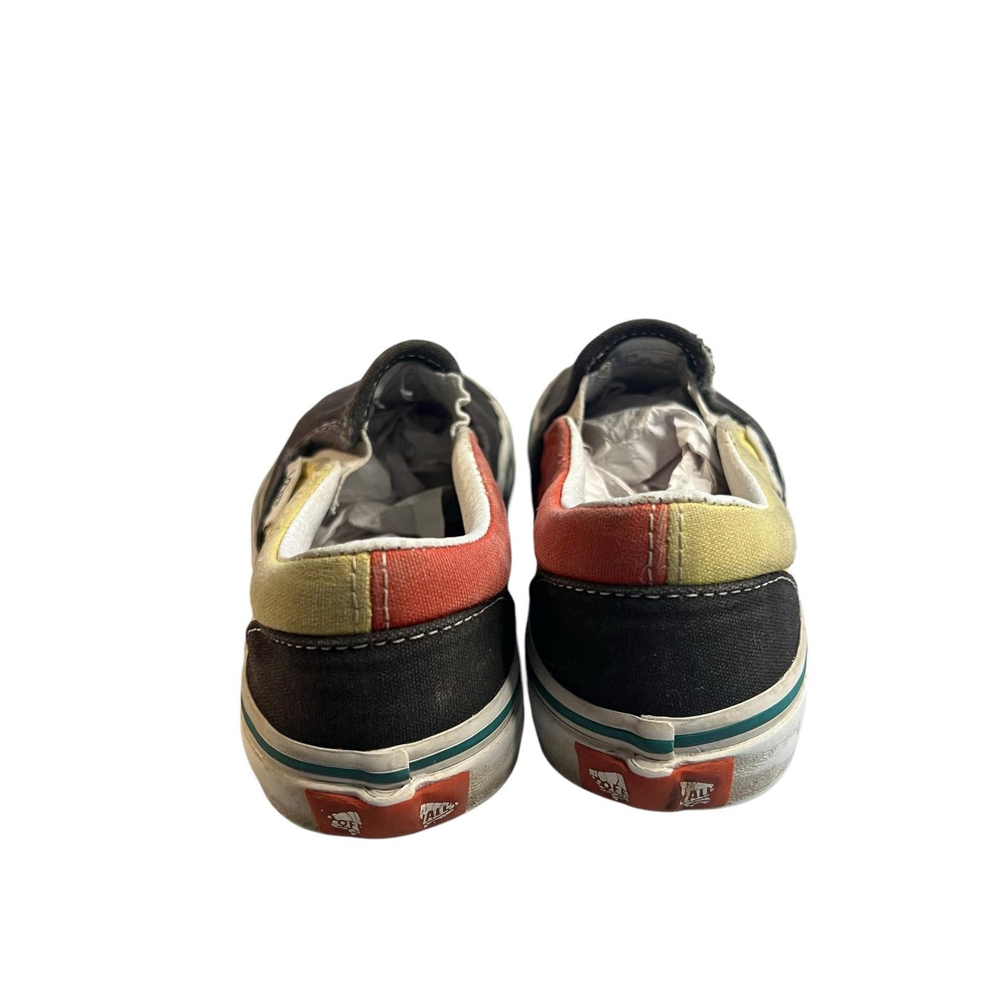 Vans Classic Slip-On Kids Unisex Multicolor Canvas Shoes Kids Size 12.0