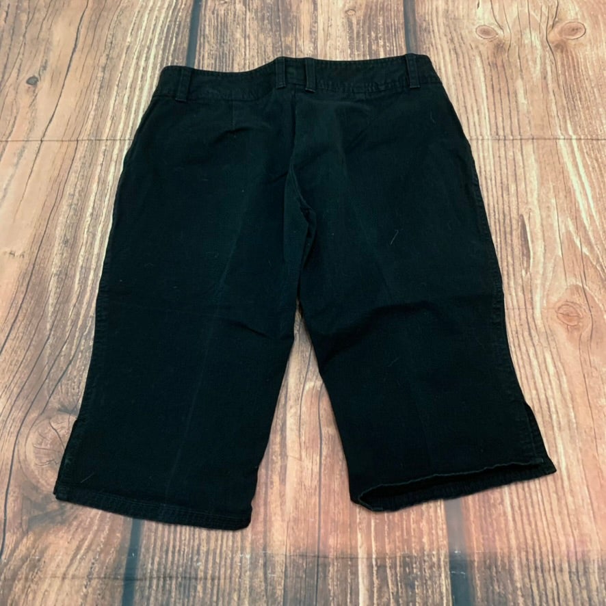 Express Chino Capri Crop Pants Womens Size 10 Black