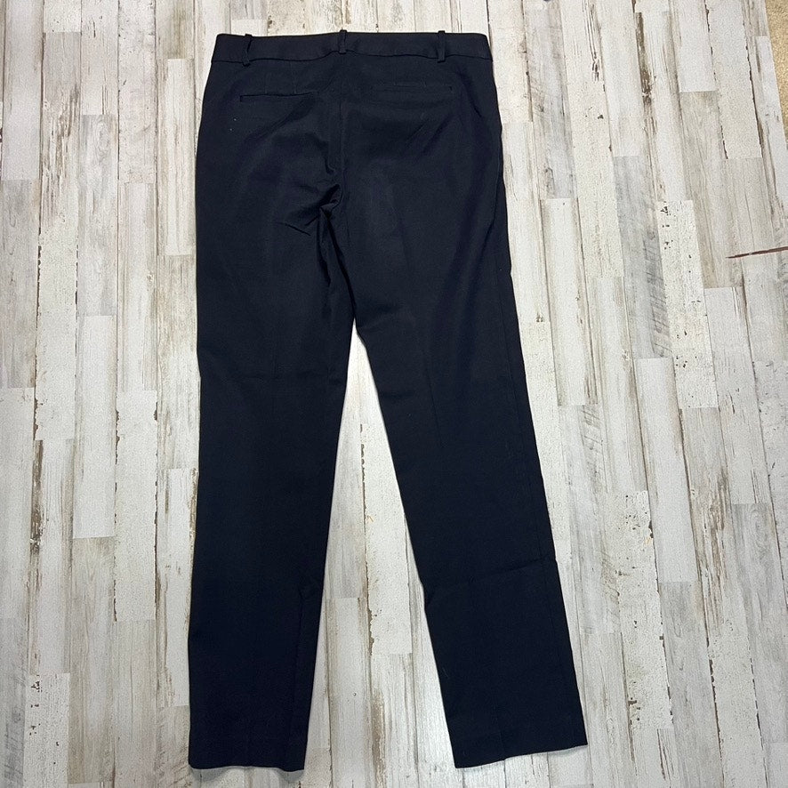 Talbots Women's Size 8 Black Newport Straight Leg Workwear Dress Pants