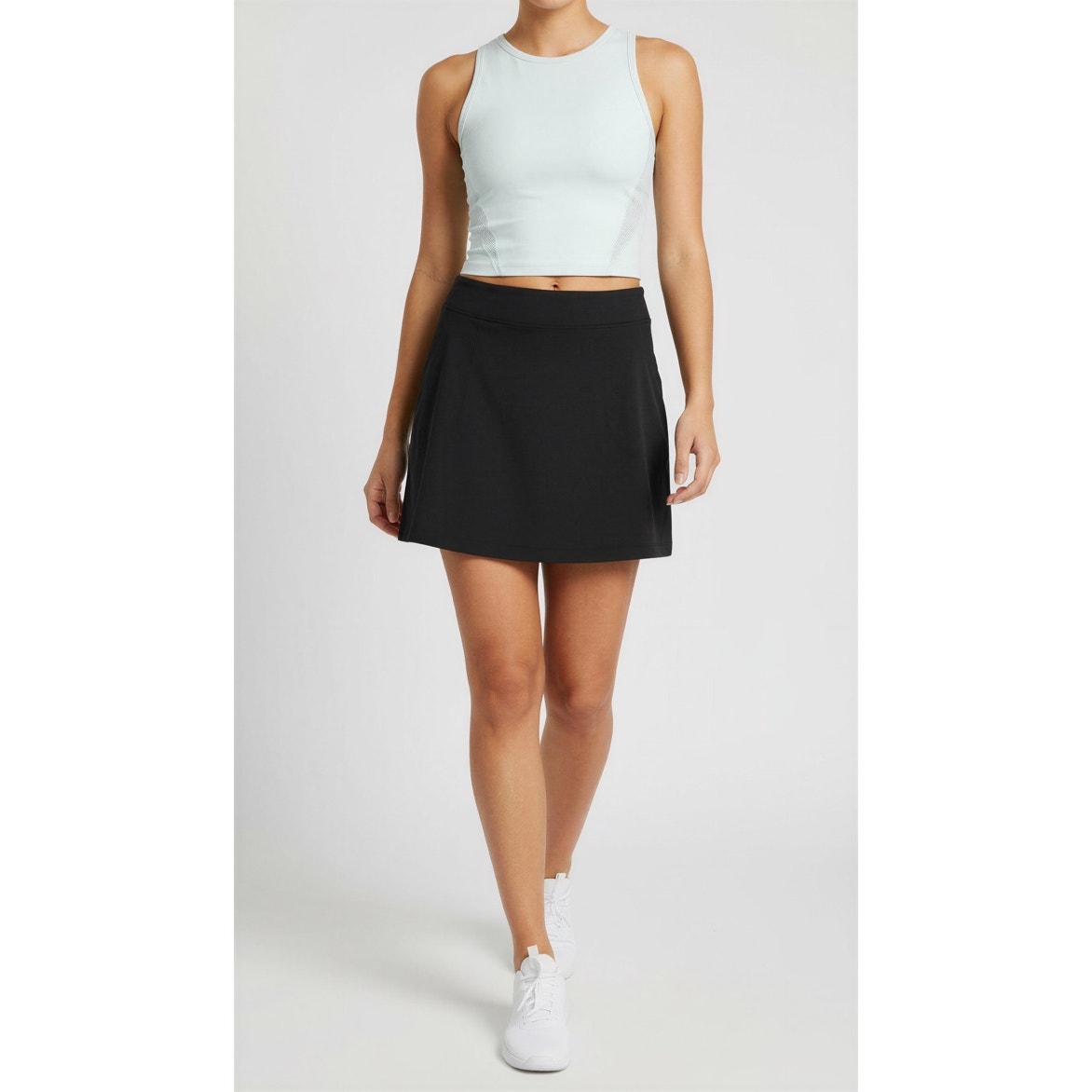 FootJoy Women's Black Athletic Skort Medium High-Rise Golf Tennis