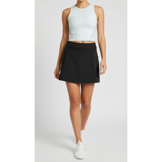 FootJoy Women's Black Athletic Skort Medium High-Rise Golf Tennis