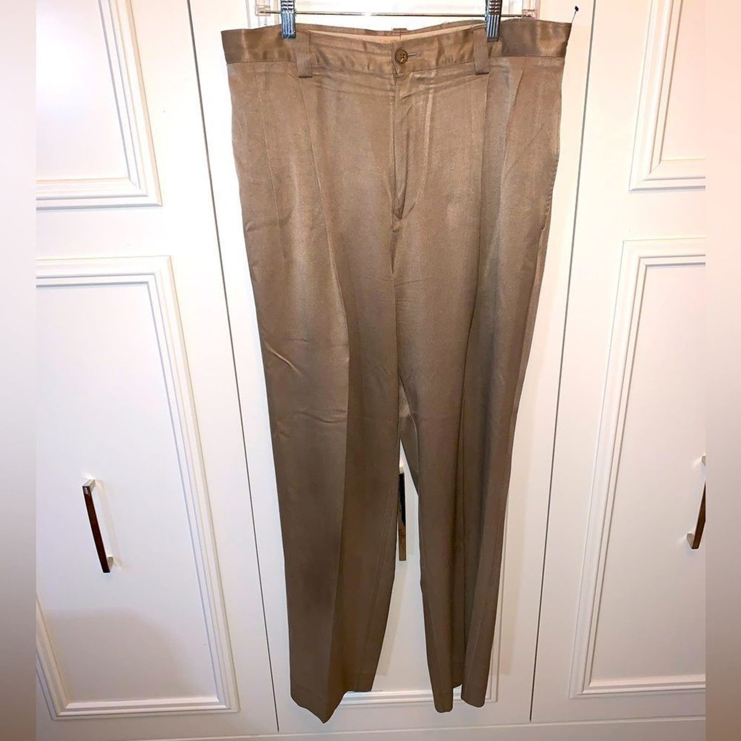 Tommy Bahama St Thomas Relaxed Double Pleat Silk Pants 35