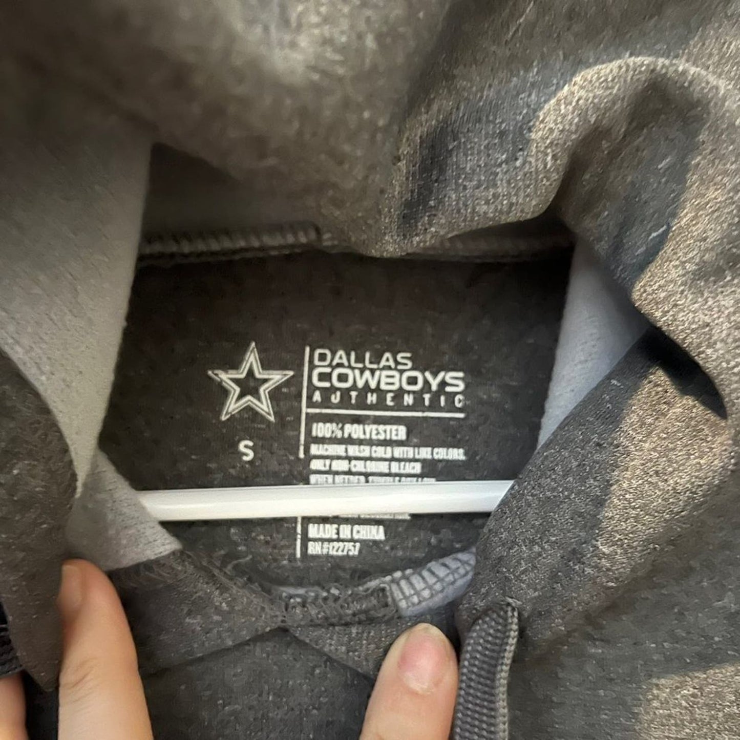 Men's Grey Dallas Cowboys Rasmus Pullover Hoodie