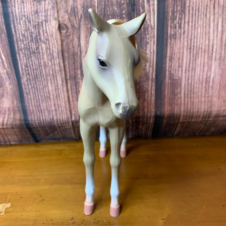 Our Generation Palomino Foal Horse Figure 12in w/blanket