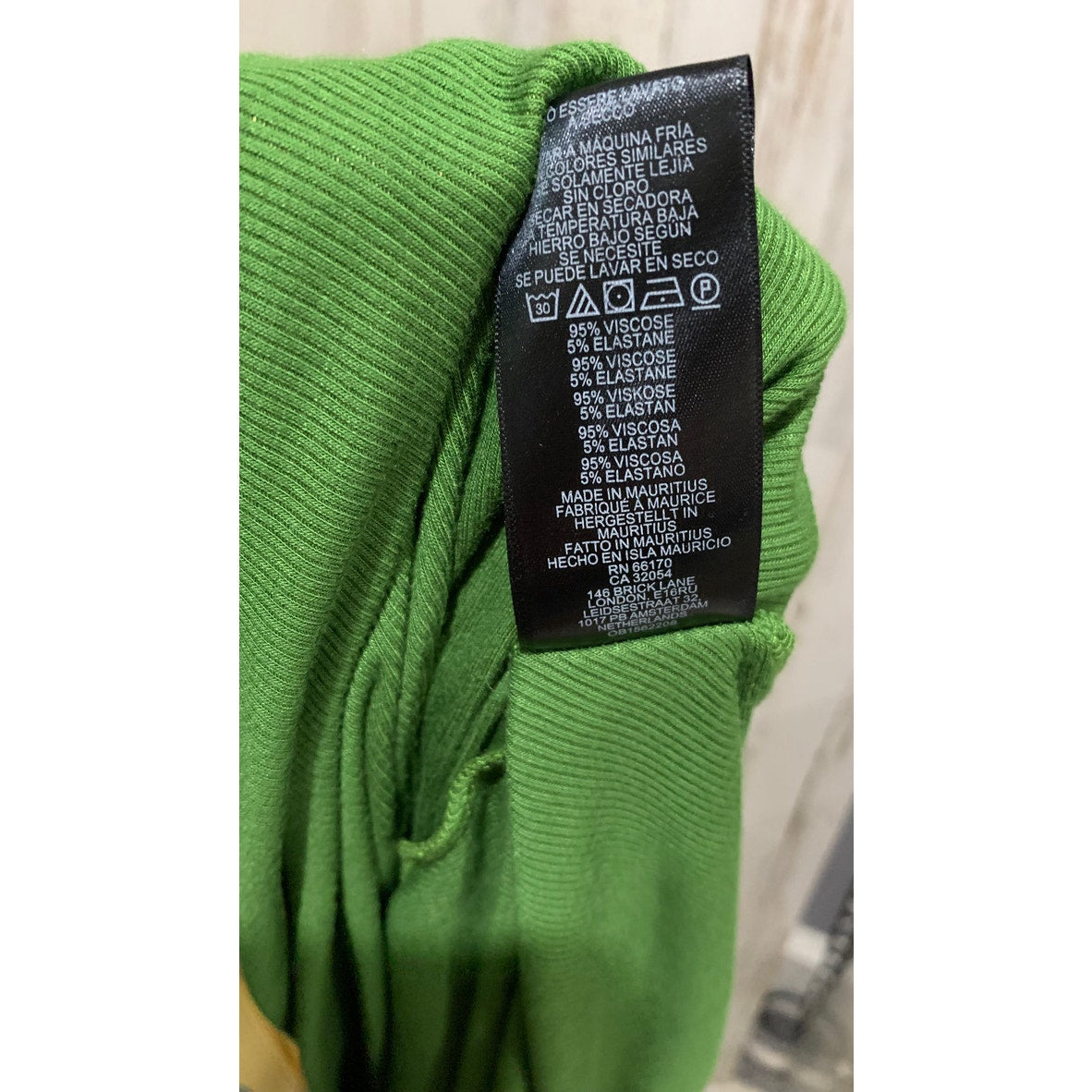 Urban Outfitters Deja Mini Dress Womens Large Green Ribbed