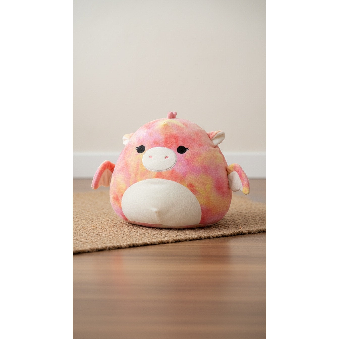Squishmallows Celestina Dragon Plush 16" in Pink Yellow