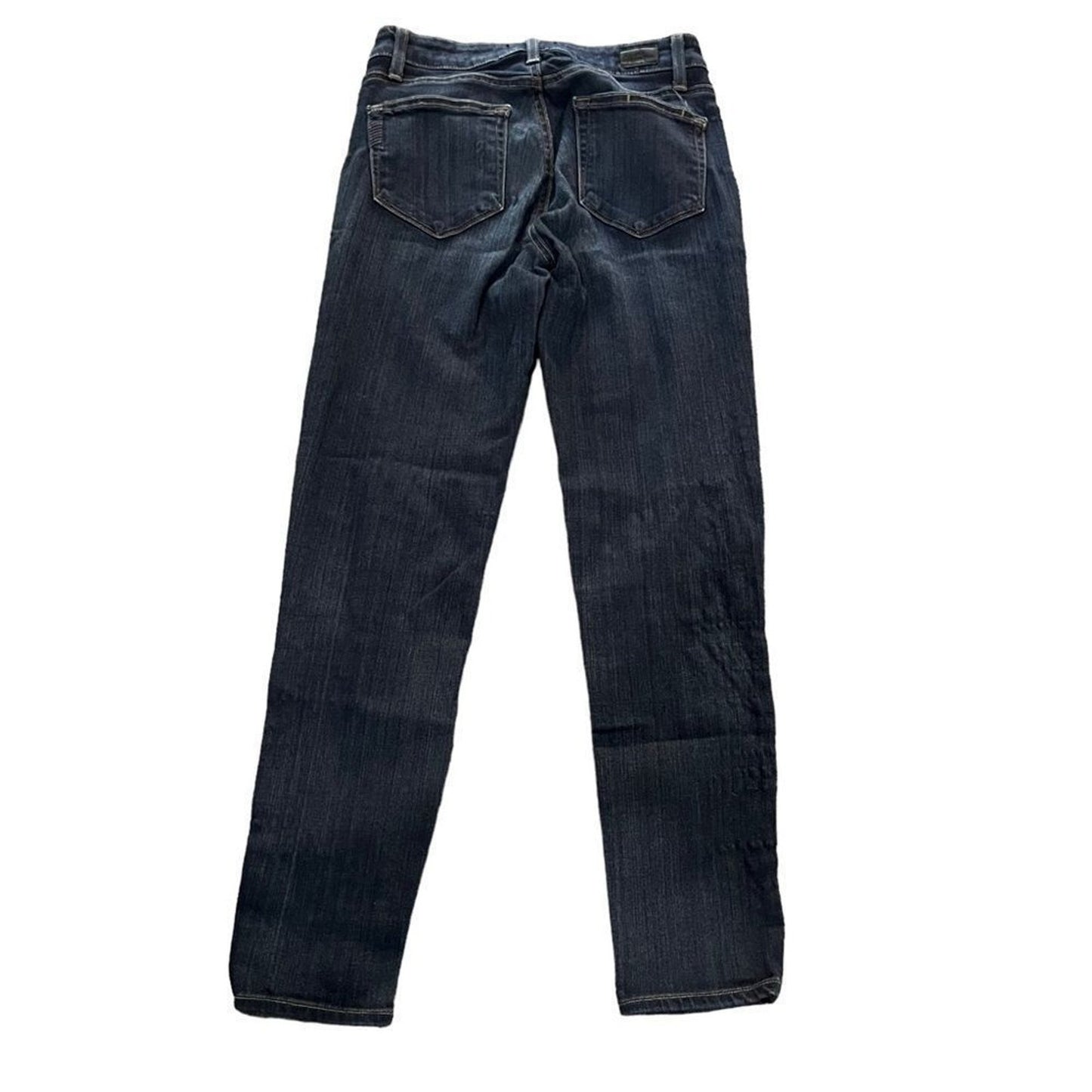 PAIGE Verdugo Crop Skinny Jeans Womens Size 26 Dark Wash Mid Rise Stretch