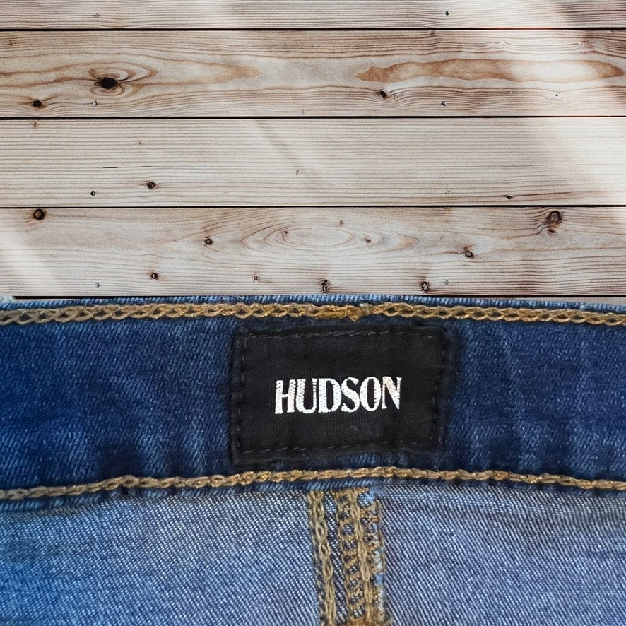 Hudson Women's Natalie Super Skinny Jeans Size 30 Dark Blue Stretch