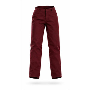 Talbots Burgundy Stretch Pull-On Ankle Pants Size 6