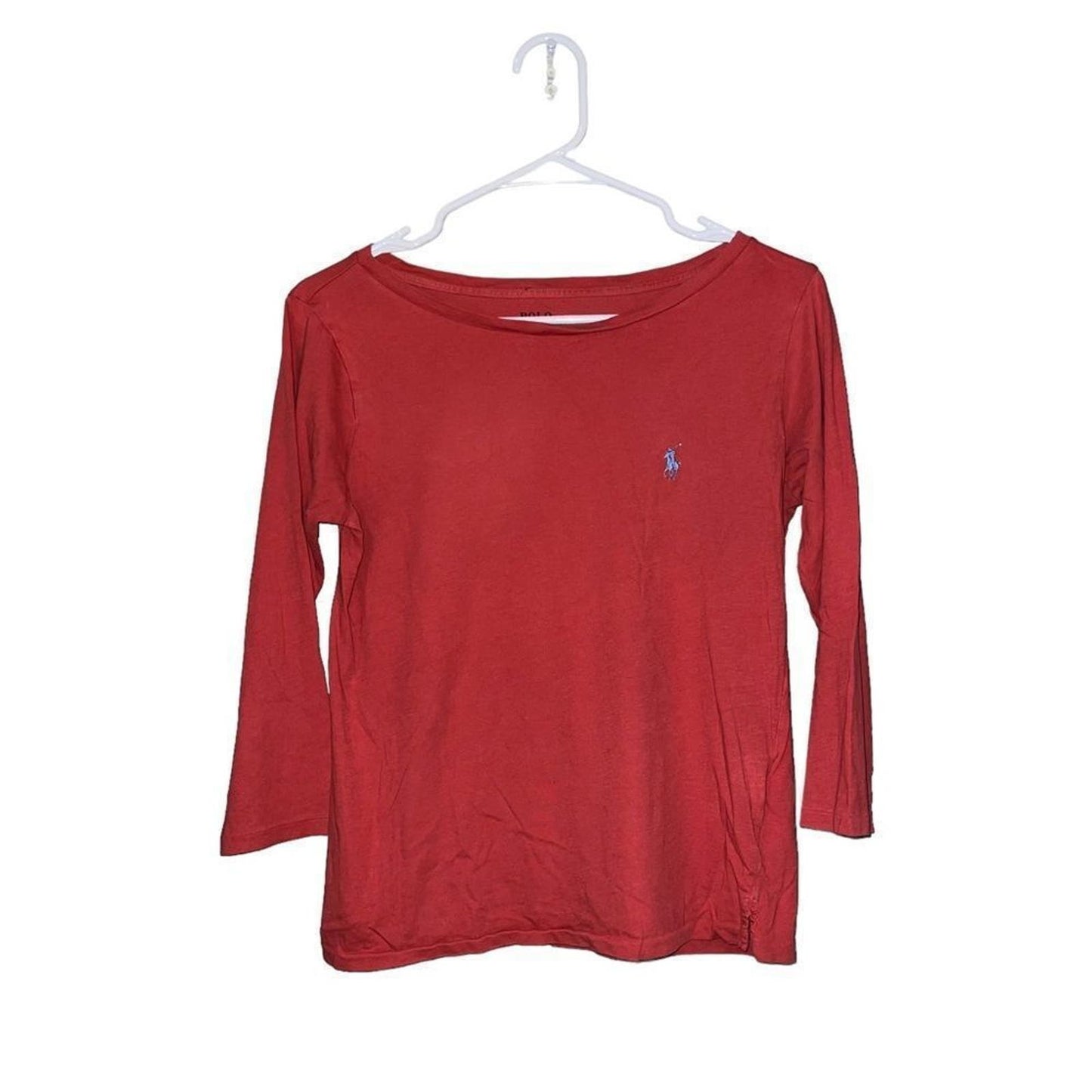 Women’s Polo Ralph Lauren Size Small Red Long Sleeve T Shirt