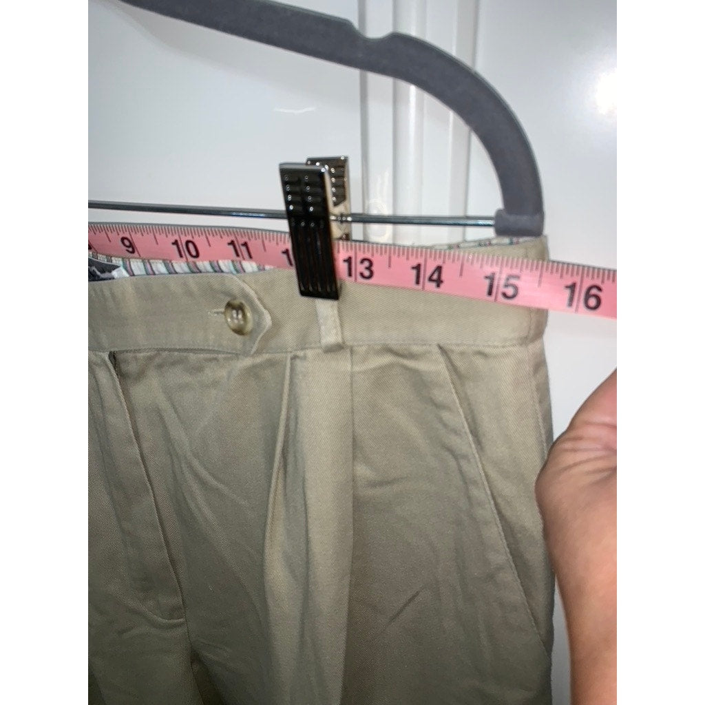 Talbots Petites Women's Size 12 Beige Chino Pants Straight Leg