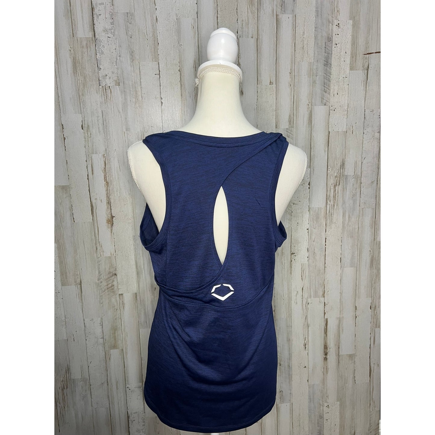 Evoshield Women's Medium Blue Showcase Racerback Tank Top