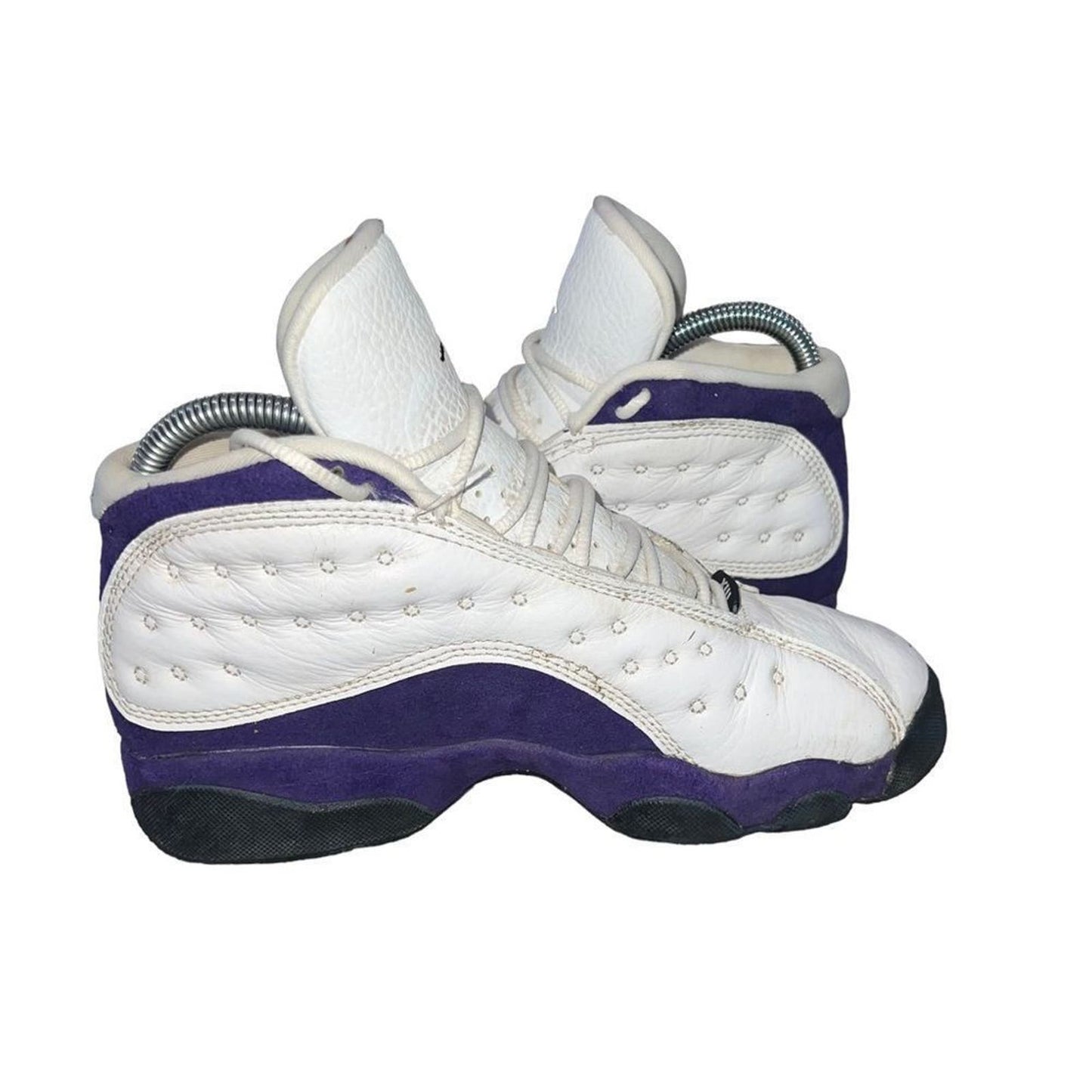 Air Jordan 13 Retro White and Purple Size 5Y