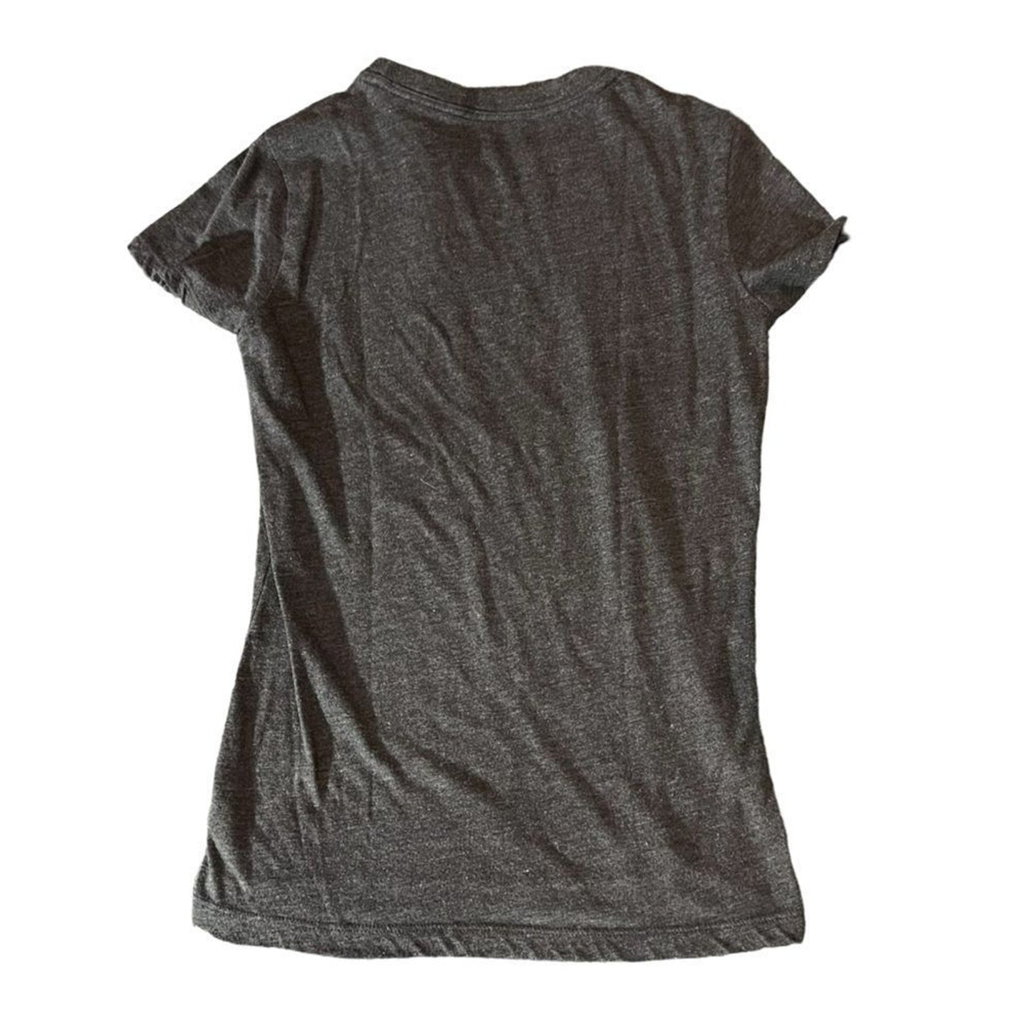 Free State T-Shirt Womens Size Medium Gray Graphic "Love Is Color Blind" Crew