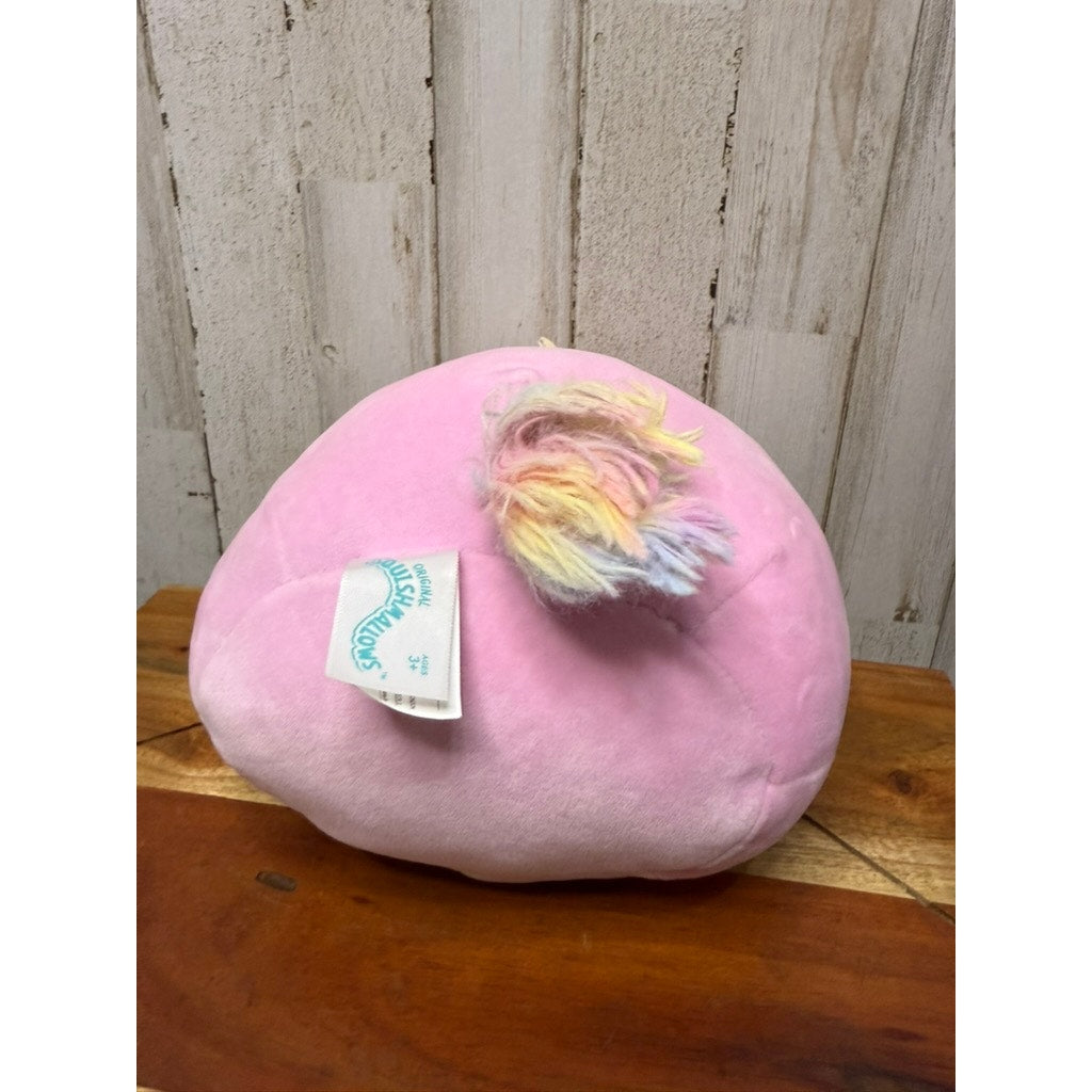 Squishmallow Hank the Hippo in Pink Unicorn Costume 8” Plush Toy