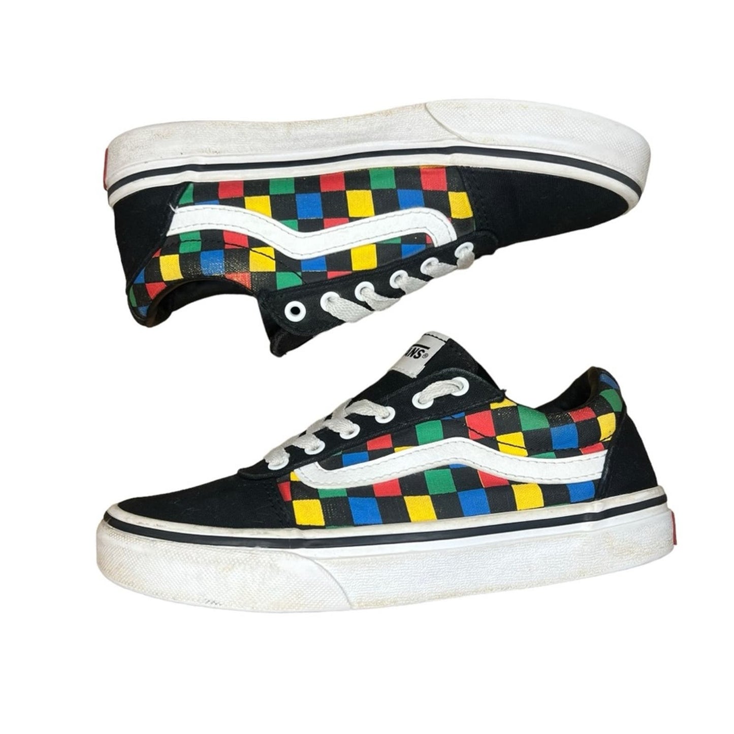 Vans® Old Skool Ward Party Time Boys' Skate Shoes Youth Size 2