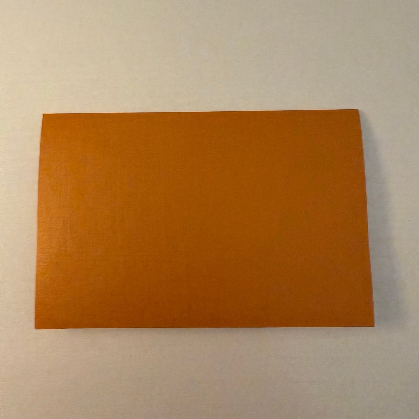 Louis Vuitton Gift Card Envelope Presentation Sleeve Orange 5x3