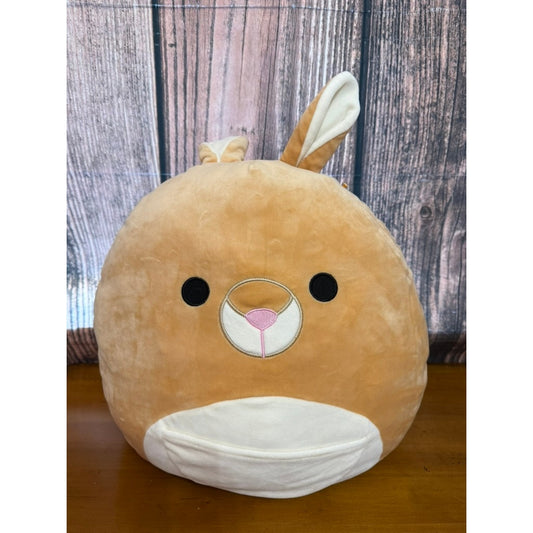 Squishmallows Keely the Kangaroo Plush Toy 20" Beige Washable