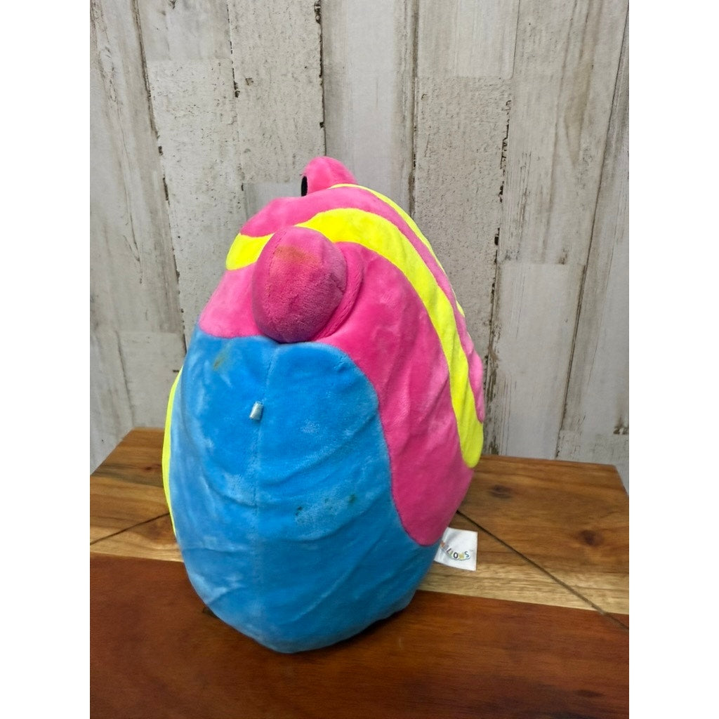 Squishmallows Wamina the Frog Blacklight Plush Toy Medium 8"