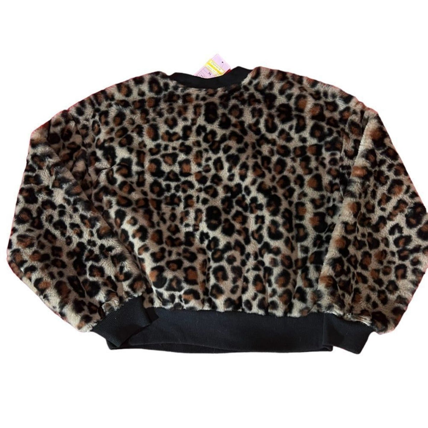 NWT Wild Fable Fuzzy Leopard Print Sweater Size XS