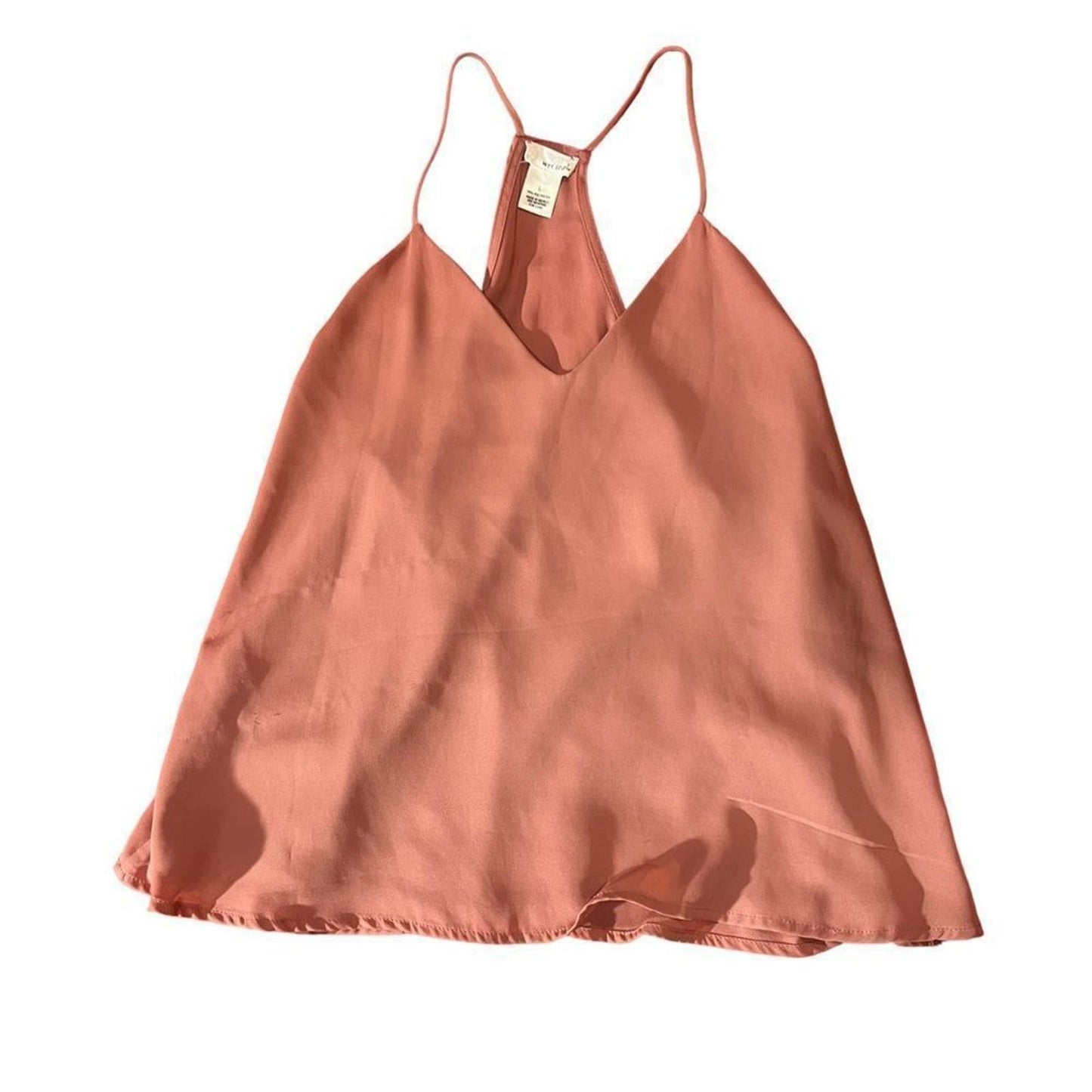 Wet Seal Coral Camisole Size Large