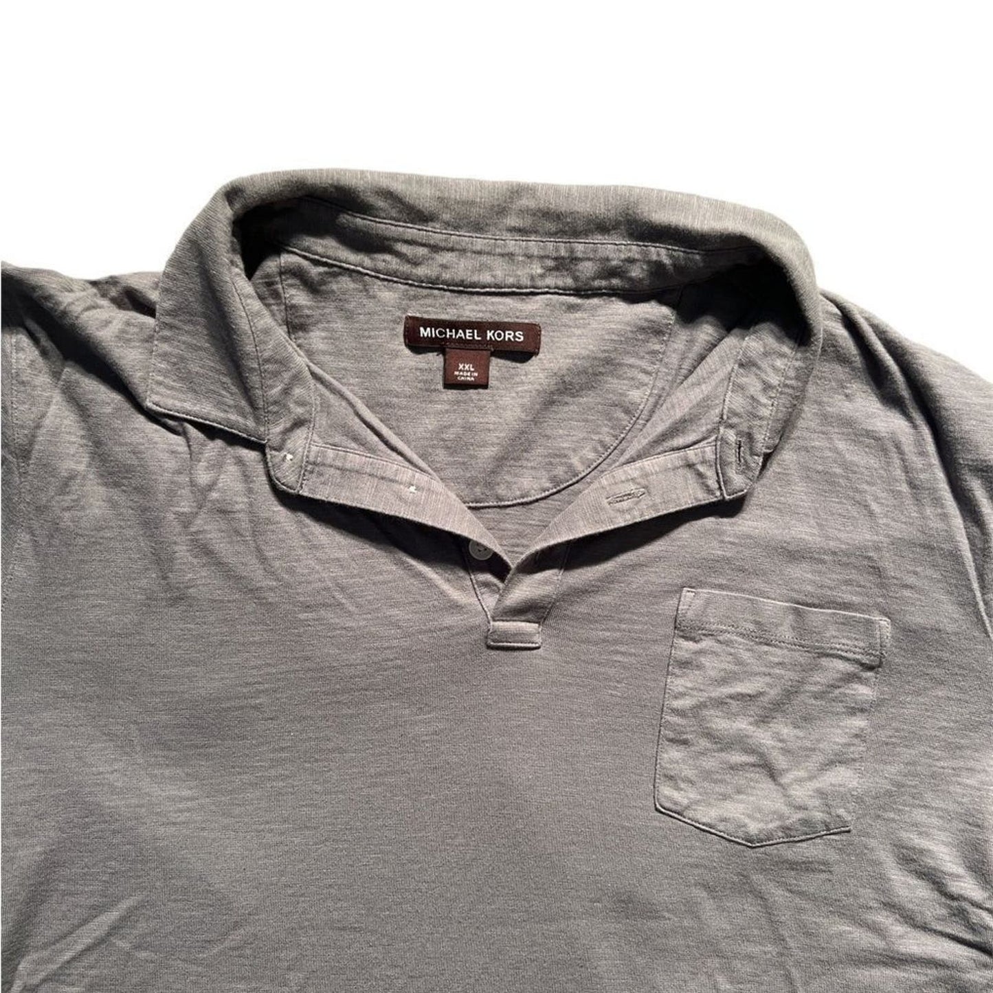 Michael Kors Men's XXL Grey Polo